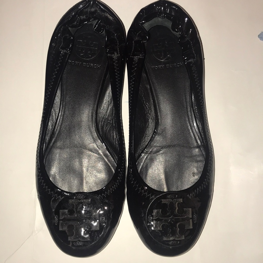 Black Patent Tory Burch Pumps US8.5